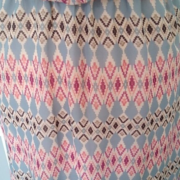 Tacera Aztec Print Sundress - Picture 4 of 15